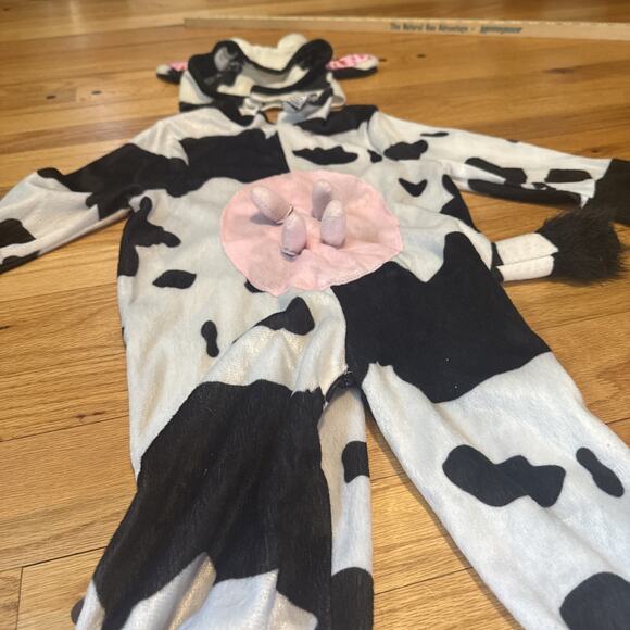 COW HALLOWEEN COSTUME TODDLER 2T - Picture 3 of 7